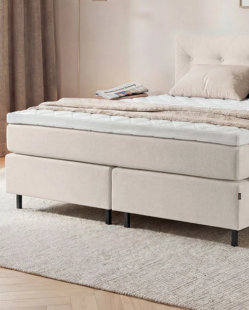 Boxspringbett Atla – mit Bettkasten oder elektrisch verstellbar
