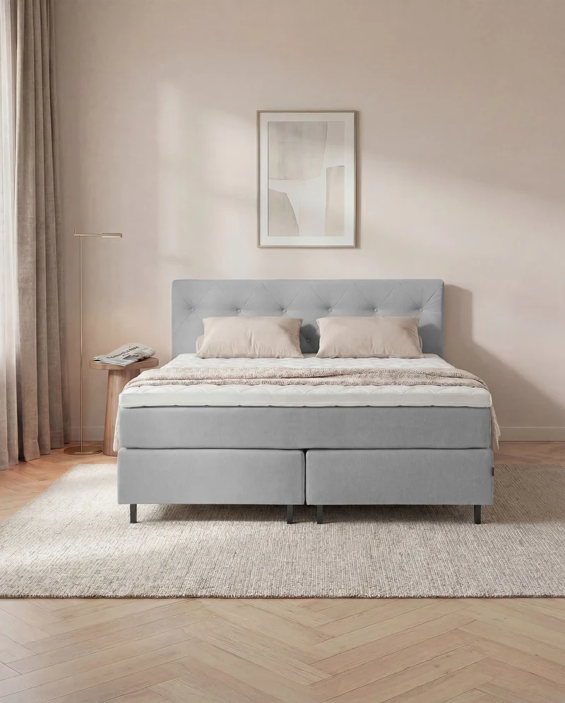 Boxspringbett Atla – mit Bettkasten oder elektrisch verstellbar