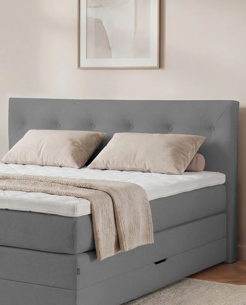 Boxspringbett Atla – mit Bettkasten oder elektrisch verstellbar