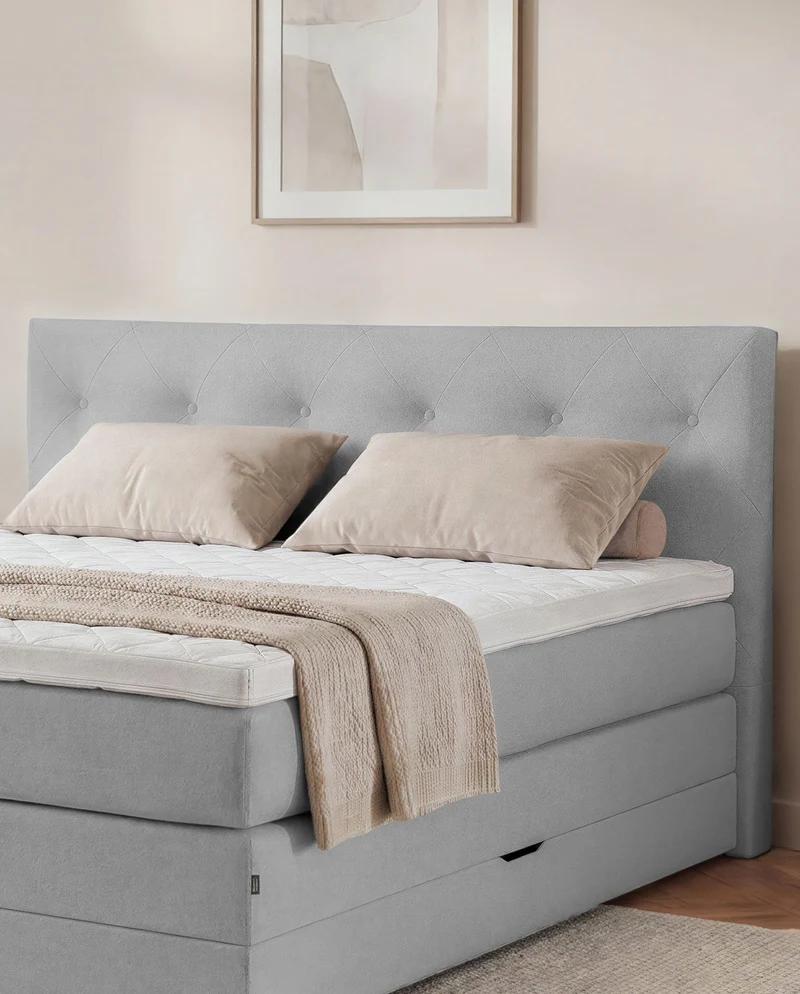 Boxspringbett Atla – mit Bettkasten oder elektrisch verstellbar