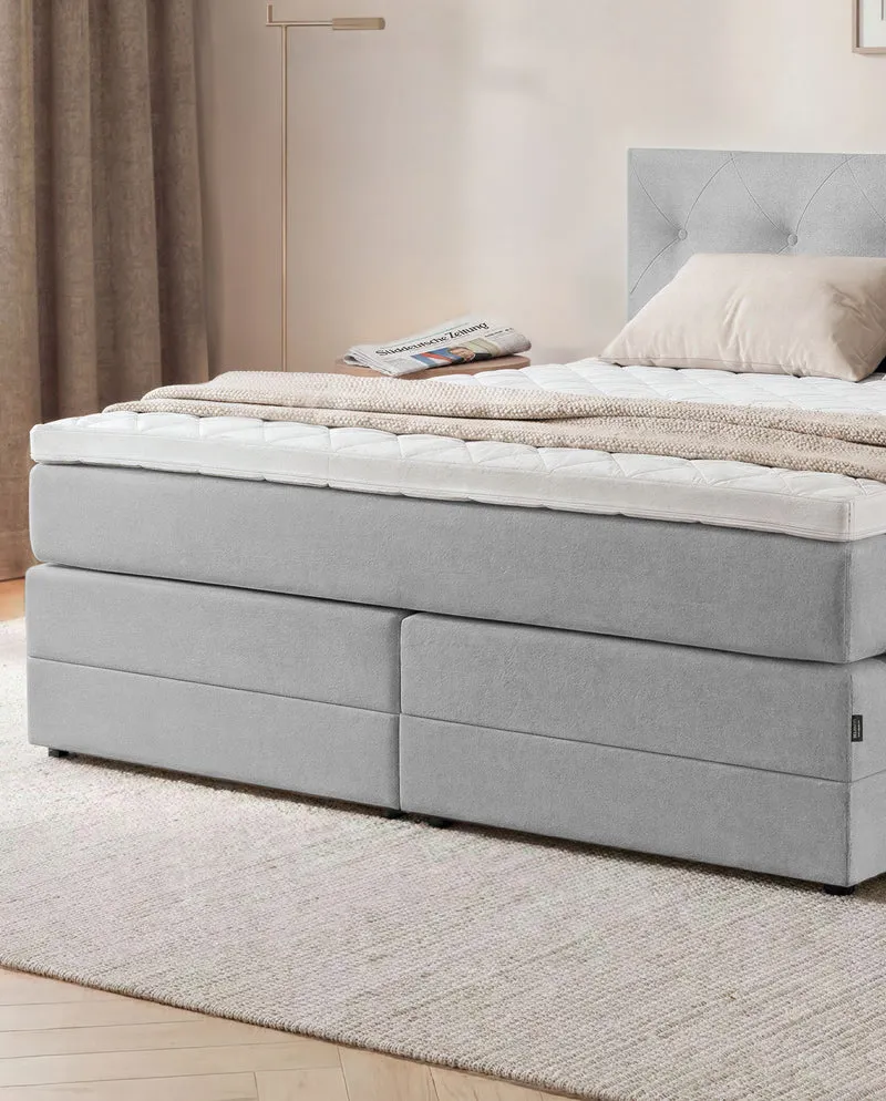 Boxspringbett Atla – mit Bettkasten oder elektrisch verstellbar