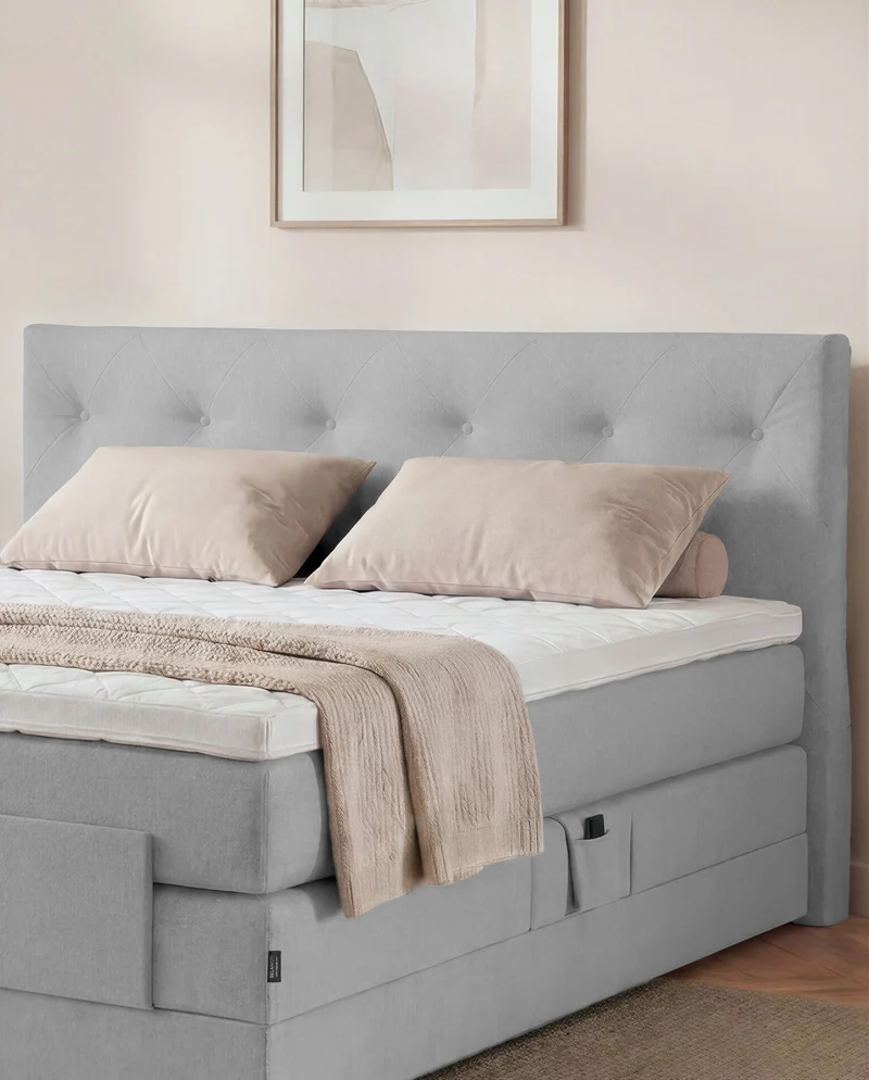 Boxspringbett Atla – mit Bettkasten oder elektrisch verstellbar