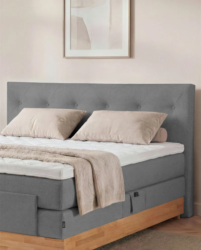 Boxspringbett Atla – mit Bettkasten oder elektrisch verstellbar