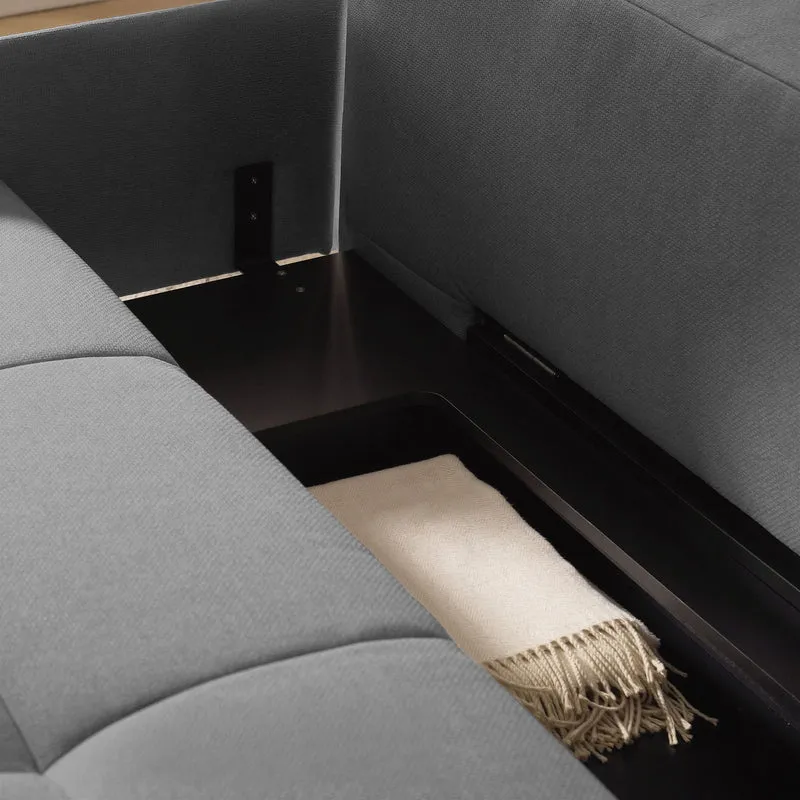 Sofa Mustra - Schlafsofa mit Bettkasten