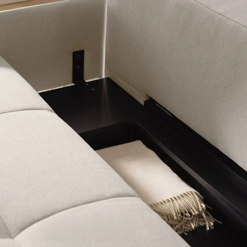 Sofa Mustra - Schlafsofa mit Bettkasten