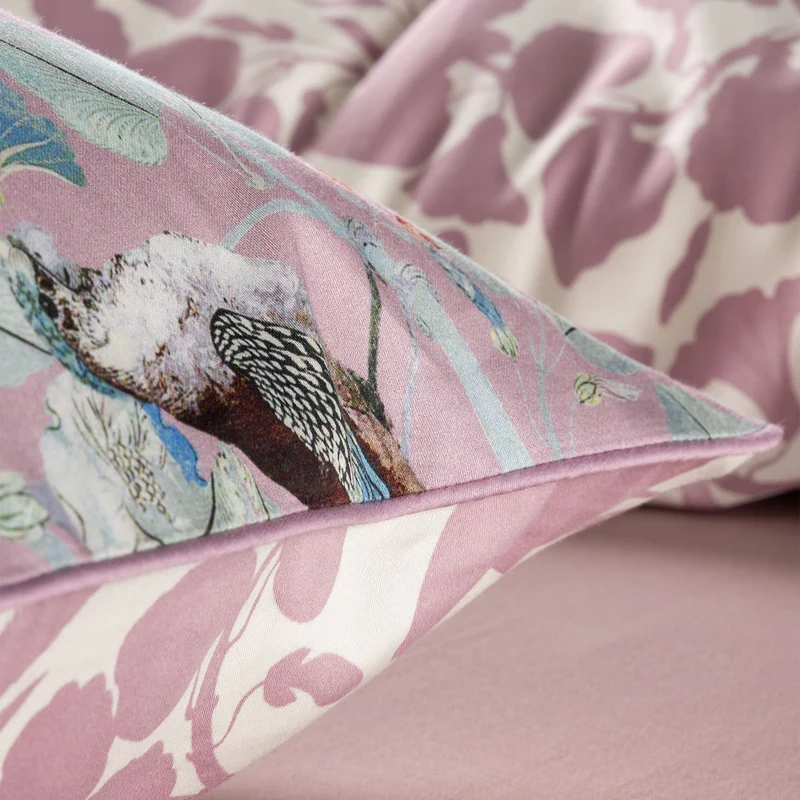 Essenza Aleste Pale Lilac Bio-Satin Bettwäschegarnitur