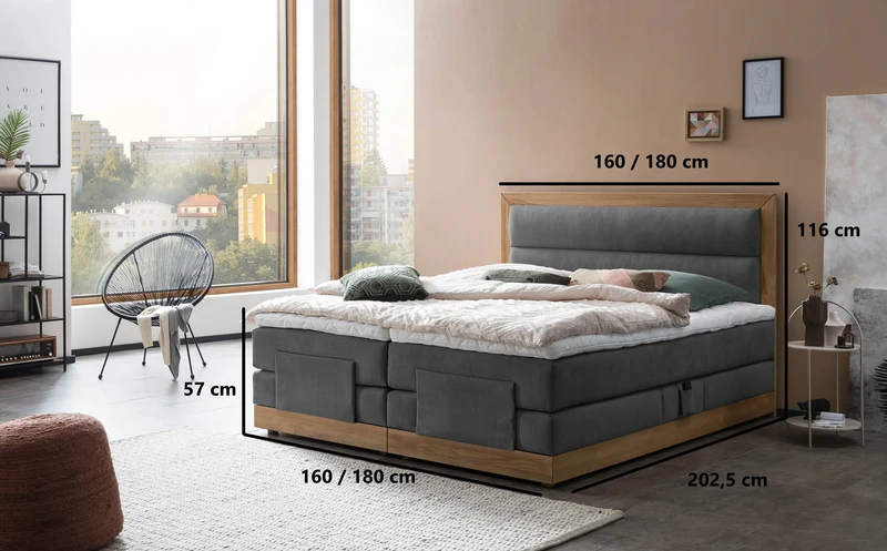 Boxspringbett Noa elektrisch verstellbar