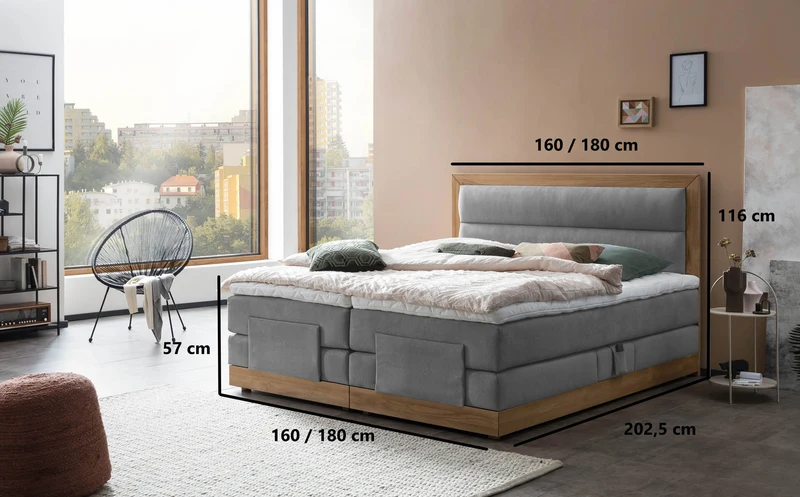 Boxspringbett Noa elektrisch verstellbar