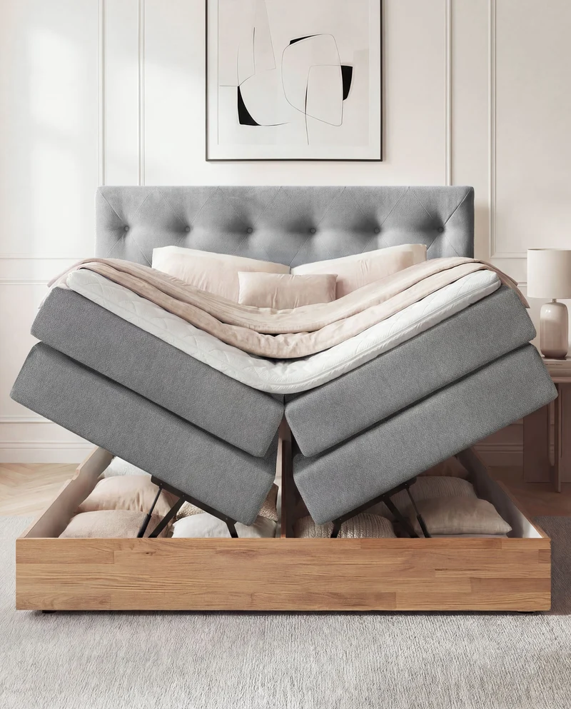 Boxspringbett Aria mit Bettkasten