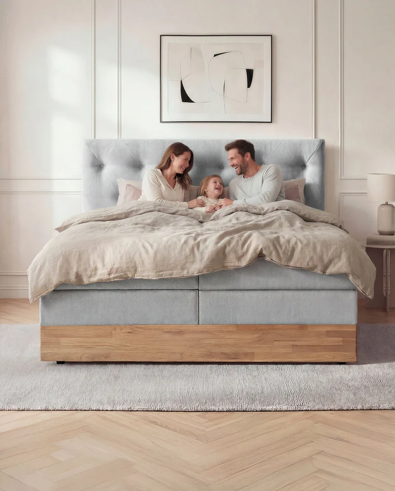 Boxspringbett Aria mit Bettkasten