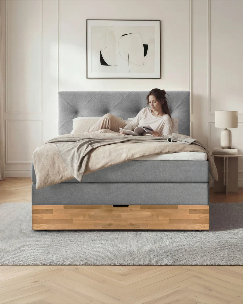 Boxspringbett Aria mit Bettkasten