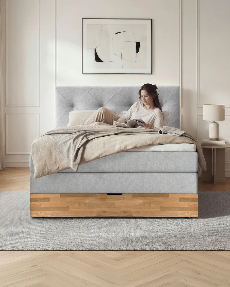 Boxspringbett Aria mit Bettkasten