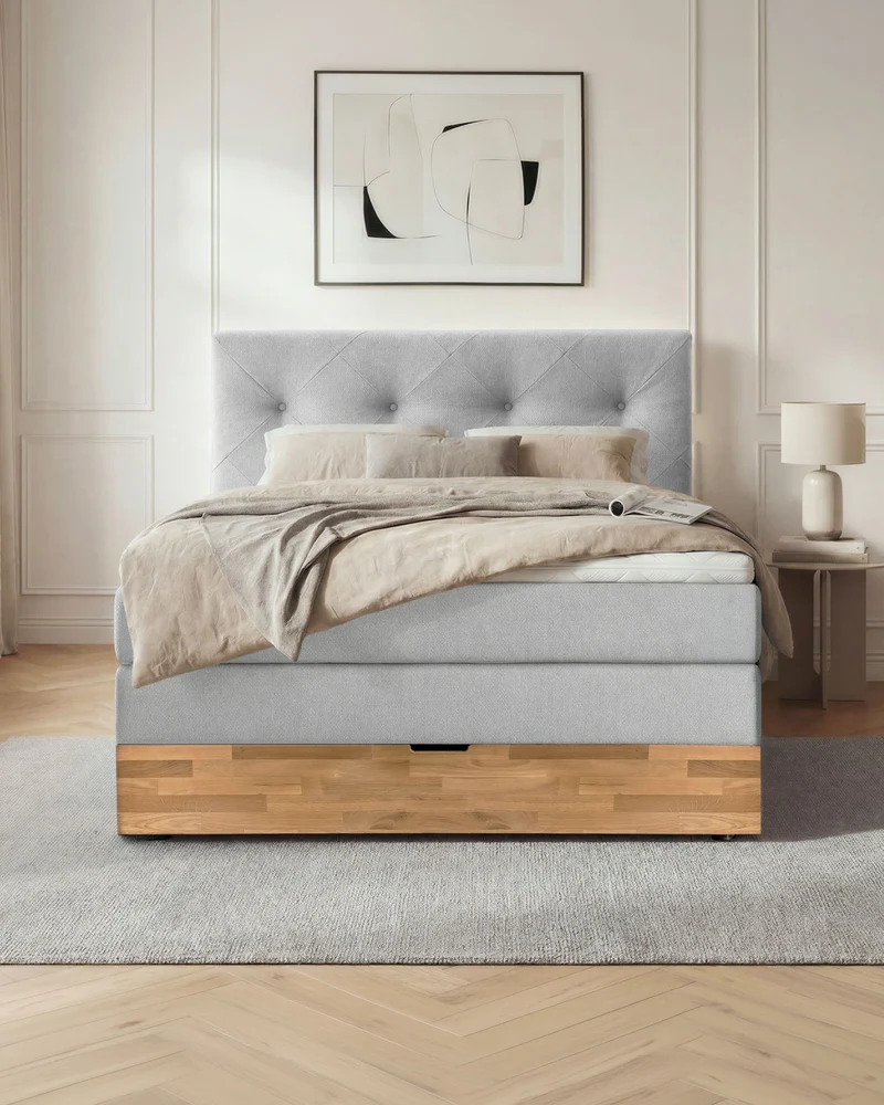 Boxspringbett Aria mit Bettkasten