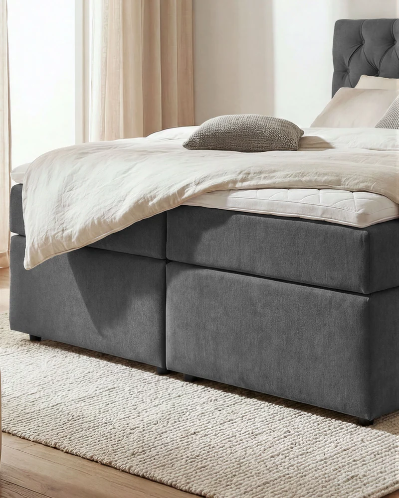 Boxspringbett Nora mit Stauraum