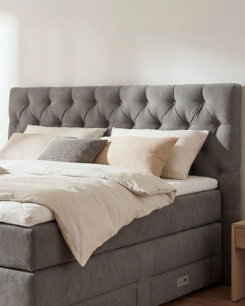 Boxspringbett Nora mit Stauraum