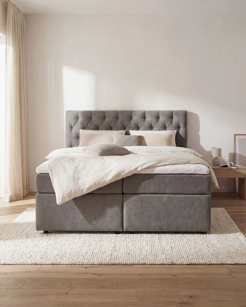 Boxspringbett Nora mit Stauraum