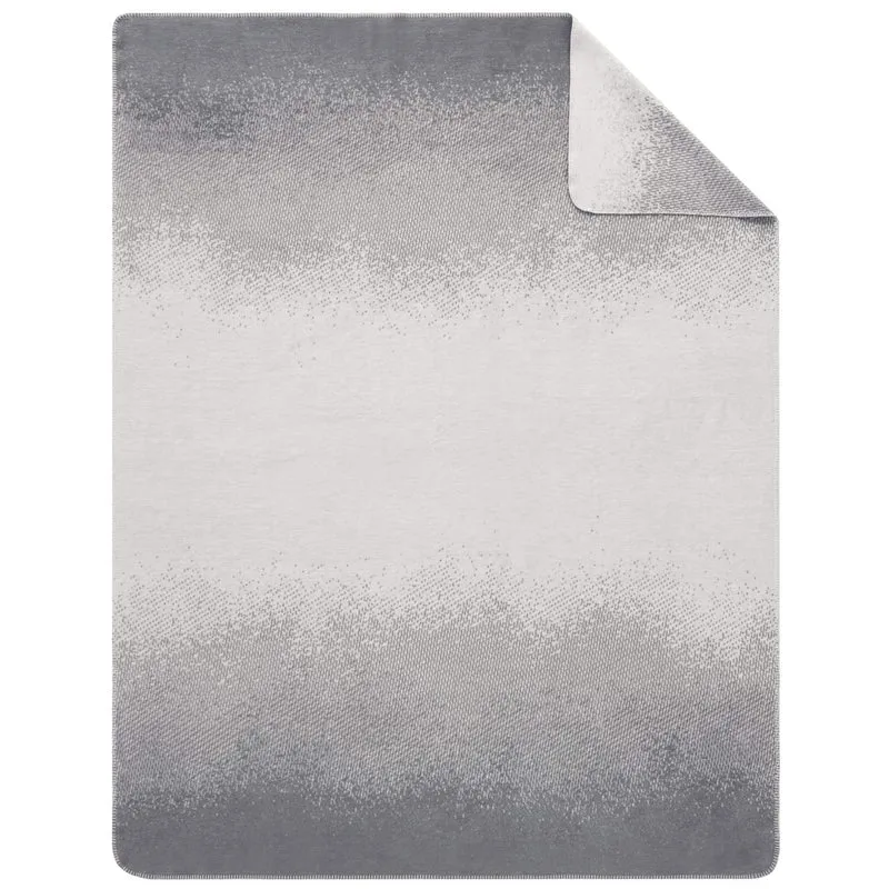 Ibena Paia 1010-800 Jaquard Decke Grau/ Beige