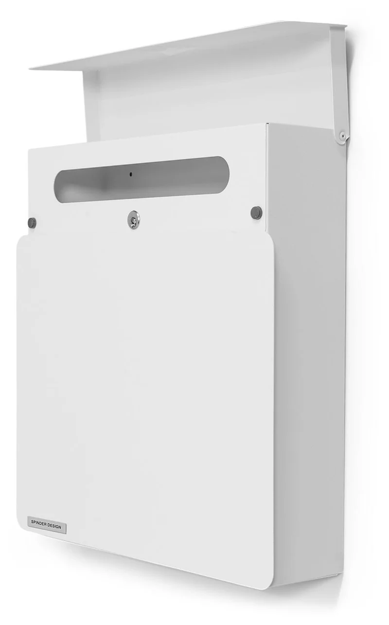 Briefkasten INBOX Stahl Mailbox - Modern Langlebig Sicher von Spinder