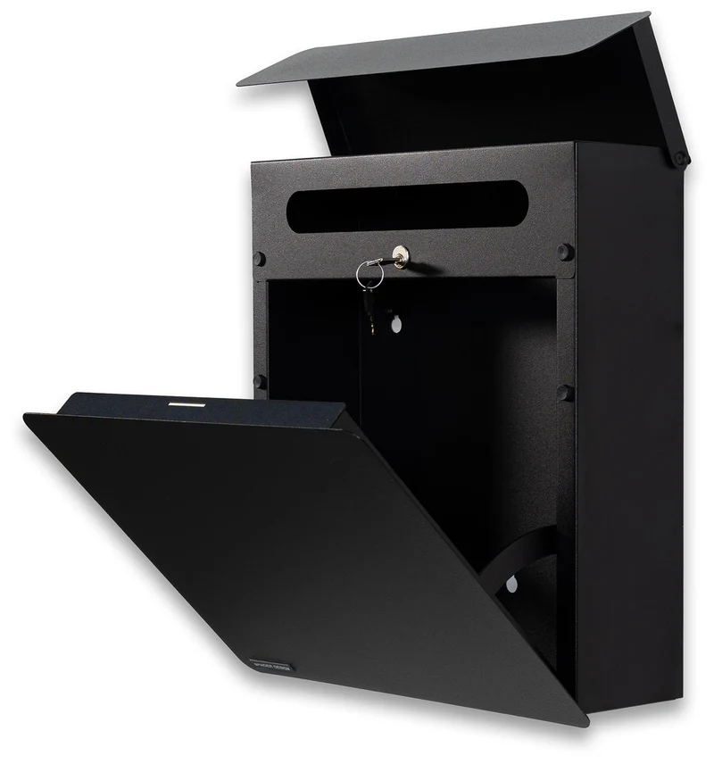 Briefkasten INBOX Stahl Mailbox - Modern Langlebig Sicher von Spinder