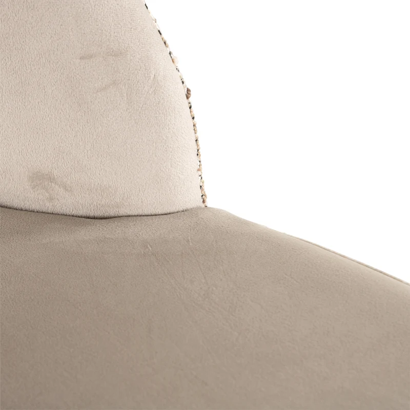 Barhocker Tabitha Richmond – Samtbezug trendy nature, Metallgestell