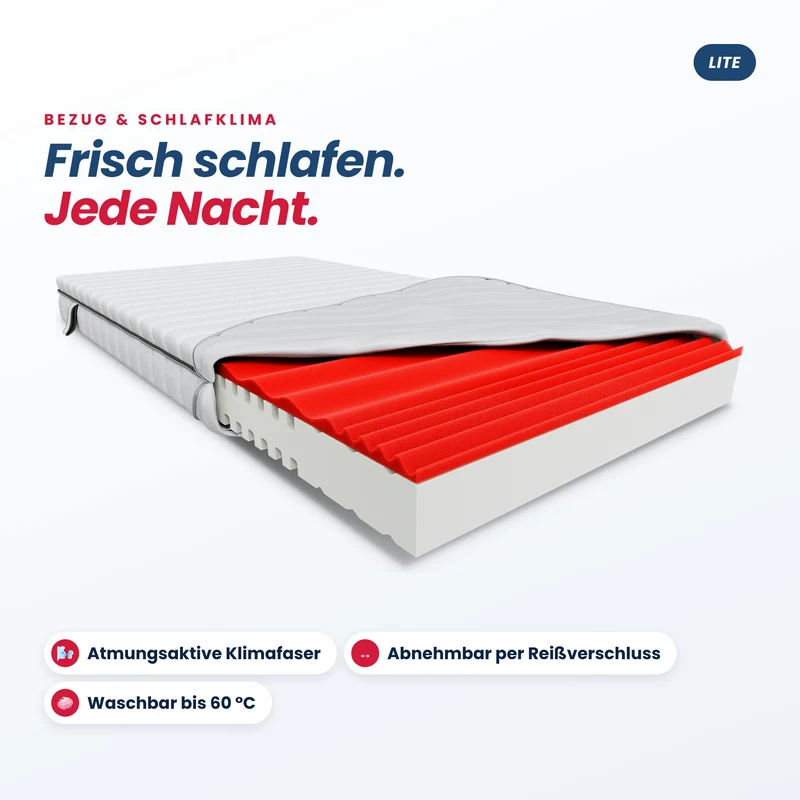 Lite 7-Zonen Kaltschaummatratze