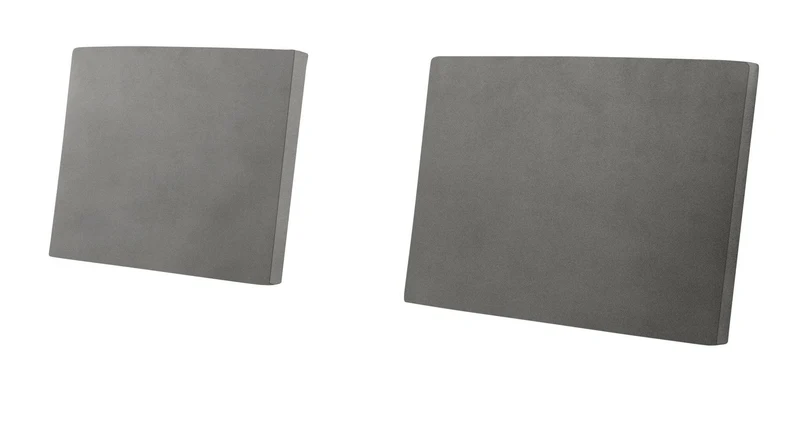 Hasena Lola Kissenset Bergamo im 2er-Set, Bezug Monet steel in Grau