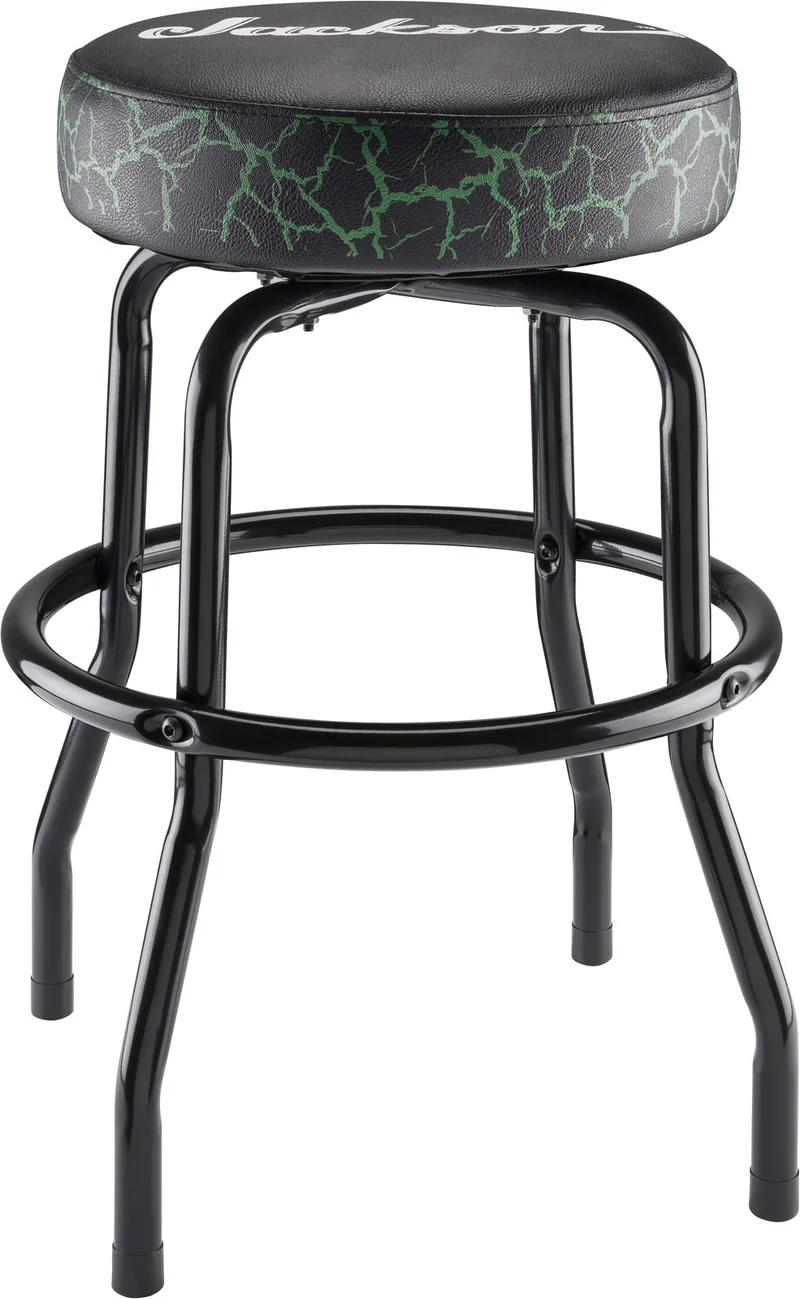 Barstool Green Crackle, 25"