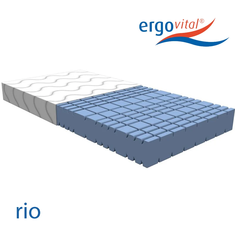 Würfelmatratze ergovital rio