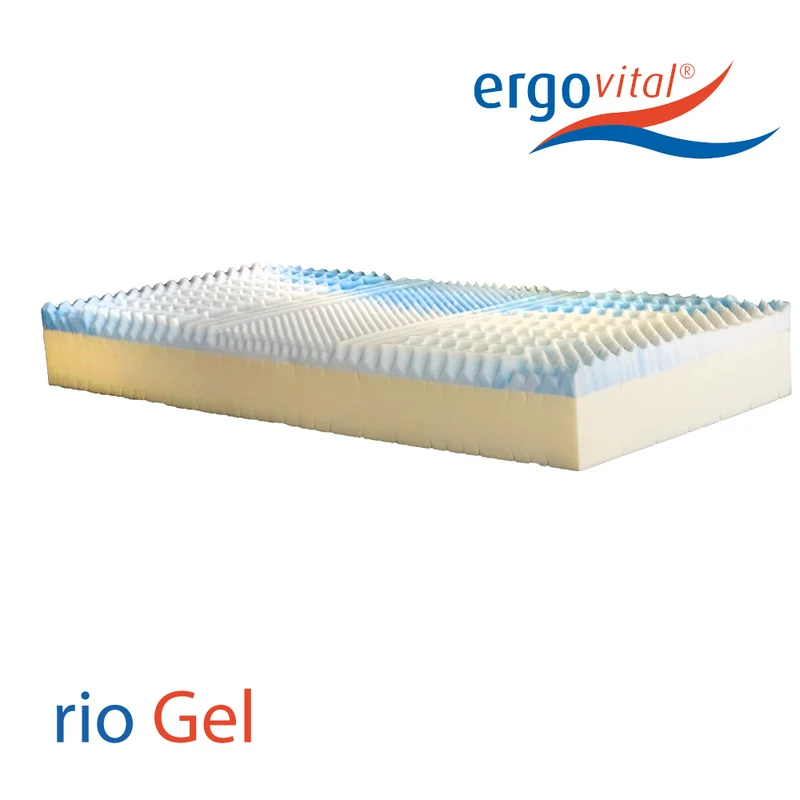 Würfelmatratze ergovital rio Gel