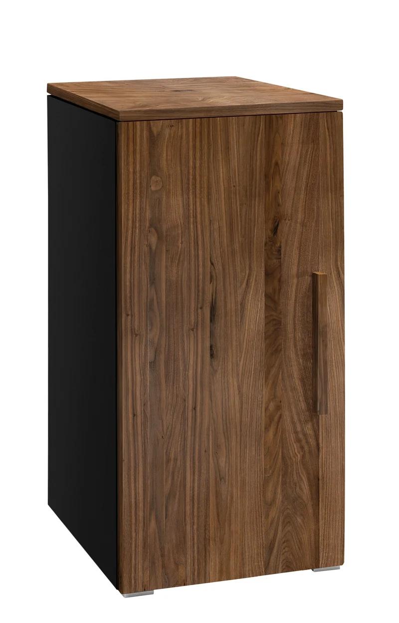 Hasena Kommode Unito Nussbaum-Schwarz aus der Selezione-Kollektion