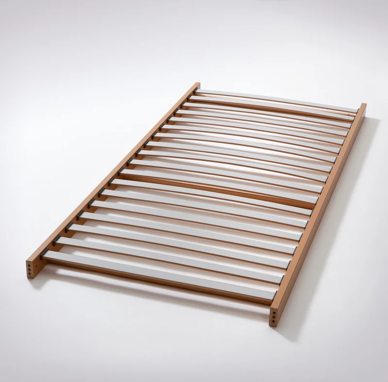 Hasena Econom Gästebett Weiß mit Chrom-Füßen für Jugendzimmer