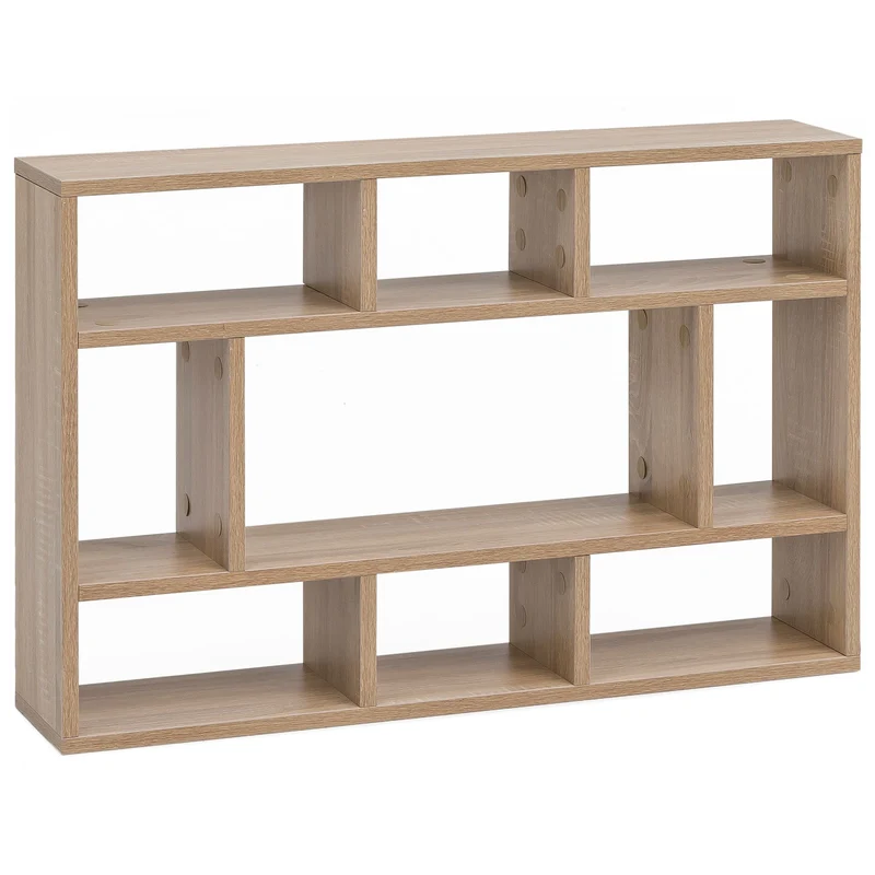 Wandregal WL5.809 Sonoma Eiche 75x51x16cm Holz Modern Schwebend