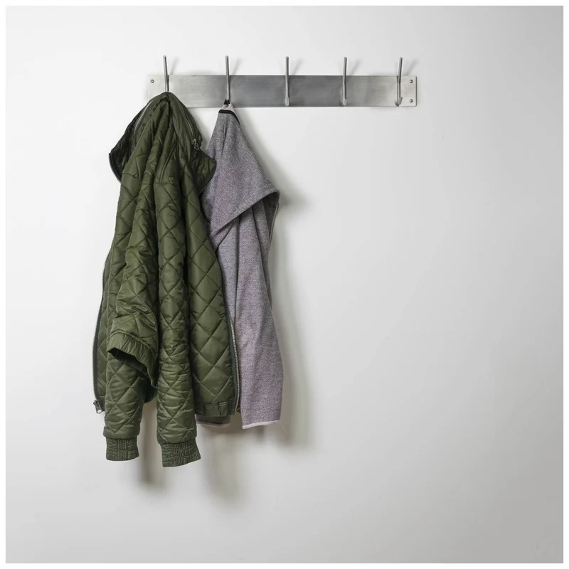 Garderobe Garderobenhaken Fusion 5 Edelstahl von Spinder