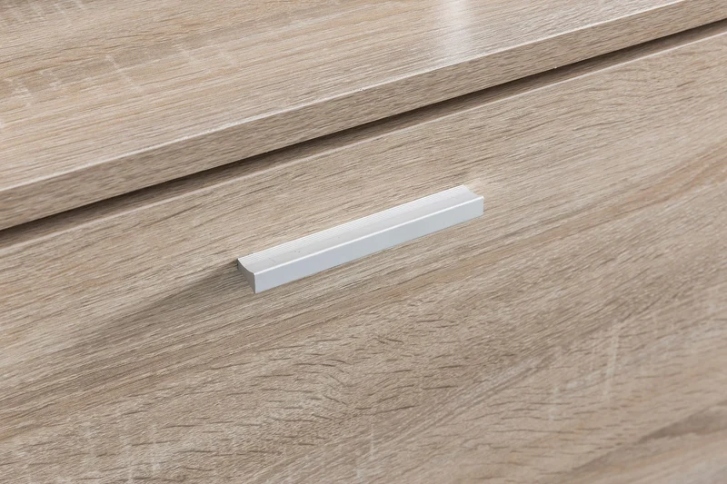 Schuhkipper SPLIT 80x47x24cm Holz Sonoma 1 Fach Flurschrank Ablage