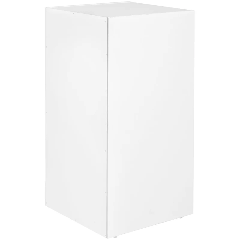Regal WL5.175 Holz 30x60x30cm Modern Weiß 2 Ablagefächer