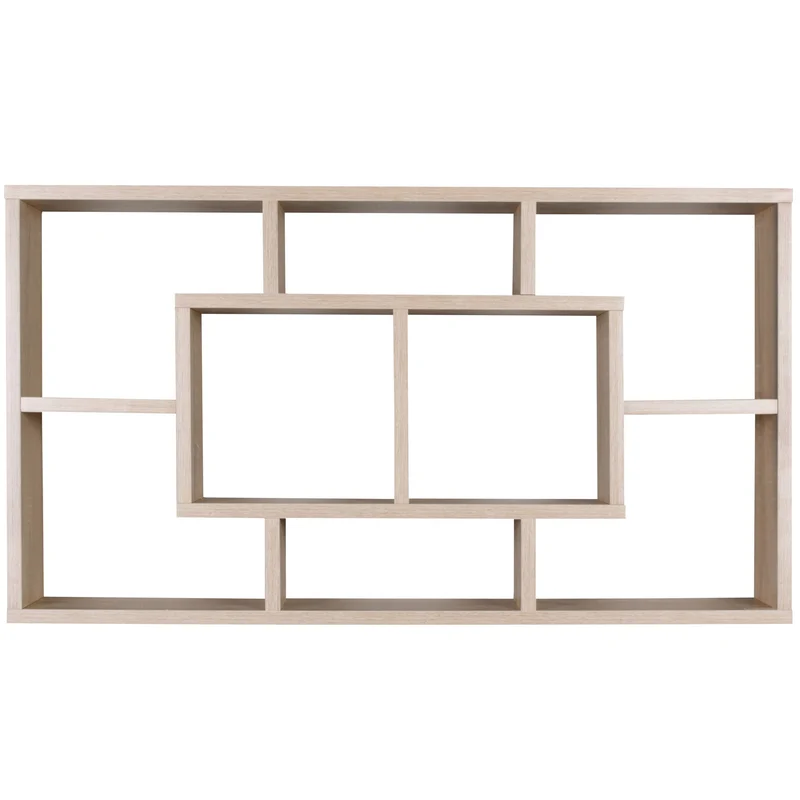 Wandregal PAOLA 85x47,5x16cm MDF Sonoma Holz modern freischwebend