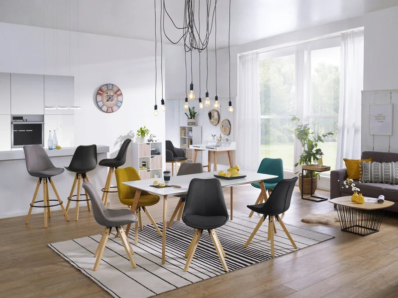 Bücherregal MASSA 60x120x29cm Weiß Sonoma Eiche mit Schubladen Tür