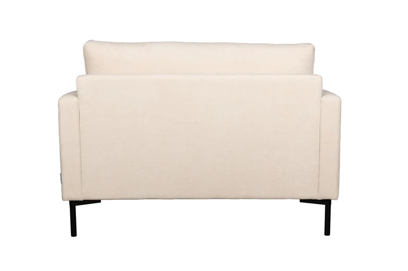 Loveseat-Sofa Summer von Zuiver in Beige mit Stahlgestell fürs Zuhause