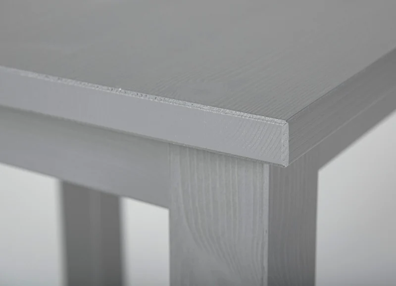 Beistelltisch Stellan aus Massivholz Kiefer in Grau fürs Wohnzimmer