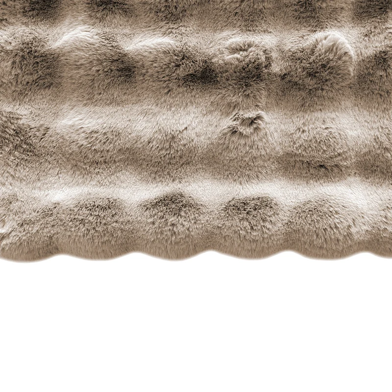 Decke Nordic Plush beige 200x300 cm – flauschige Kuscheldecke