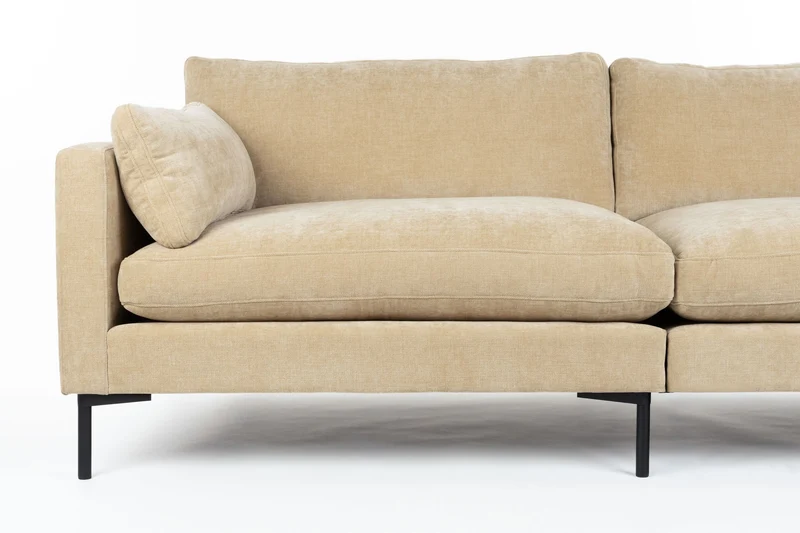 Sofa Summer 7-Sitzer Sand mit Stoffbezug für gemütliche Wohnzimmer