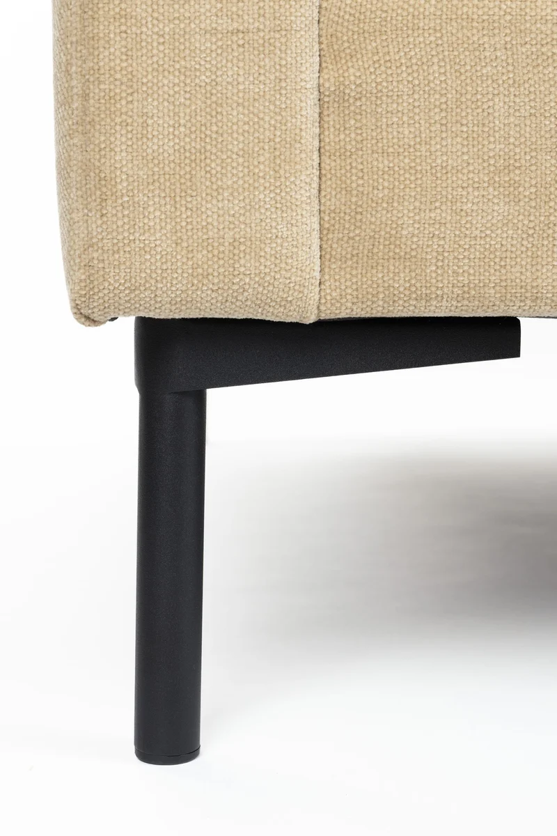 Sofa Summer 7-Sitzer Sand mit Stoffbezug für gemütliche Wohnzimmer