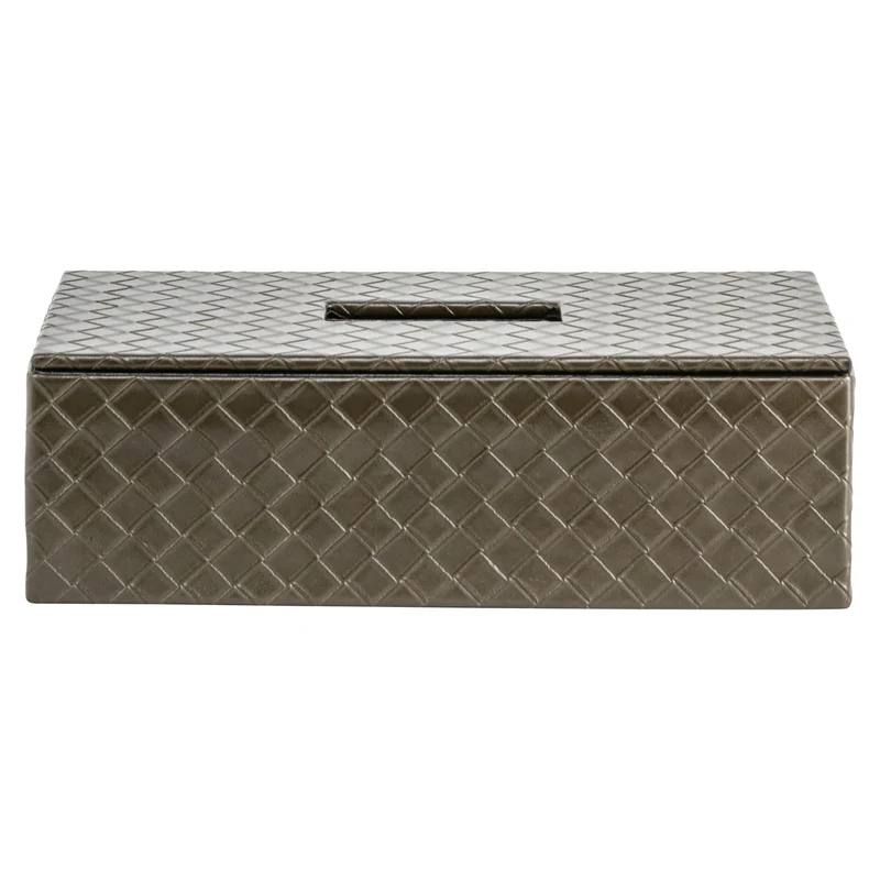 Vex Taschentuchbox Olive – dekoratives Objekt von Richmond Interiors