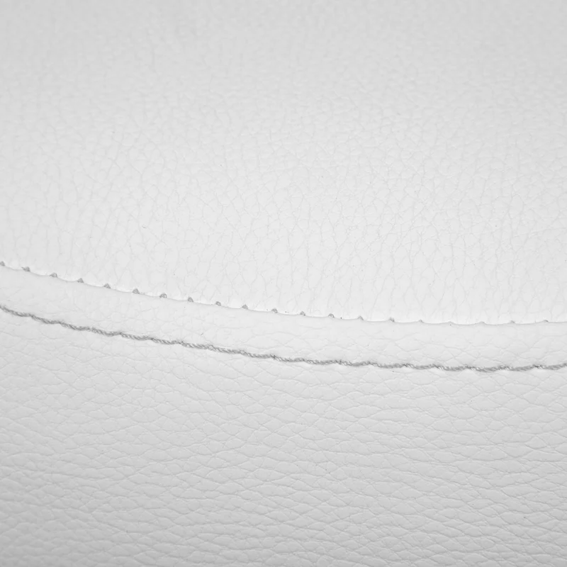 Drehhocker Asra Weiß mit Gasdruckfeder, höhenverstellbar & drehbar