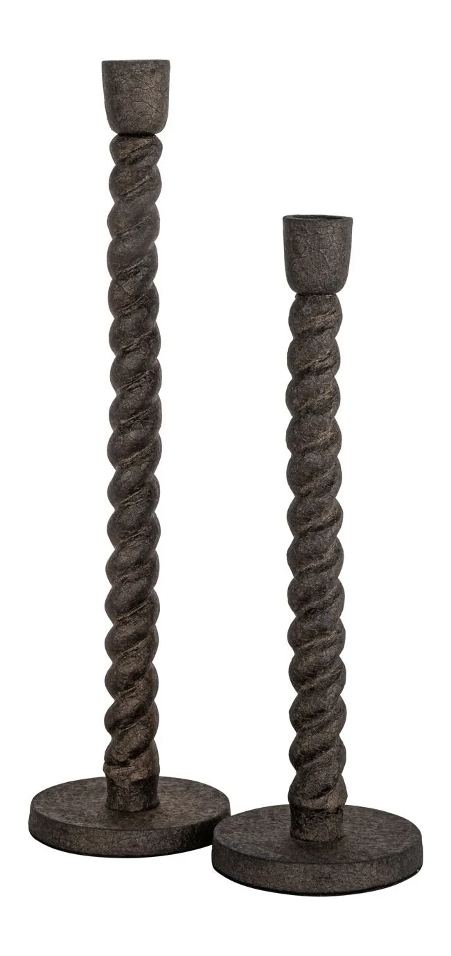 Kerzenhalter Milena in Antik-Messing, Richmond, 34,5 cm