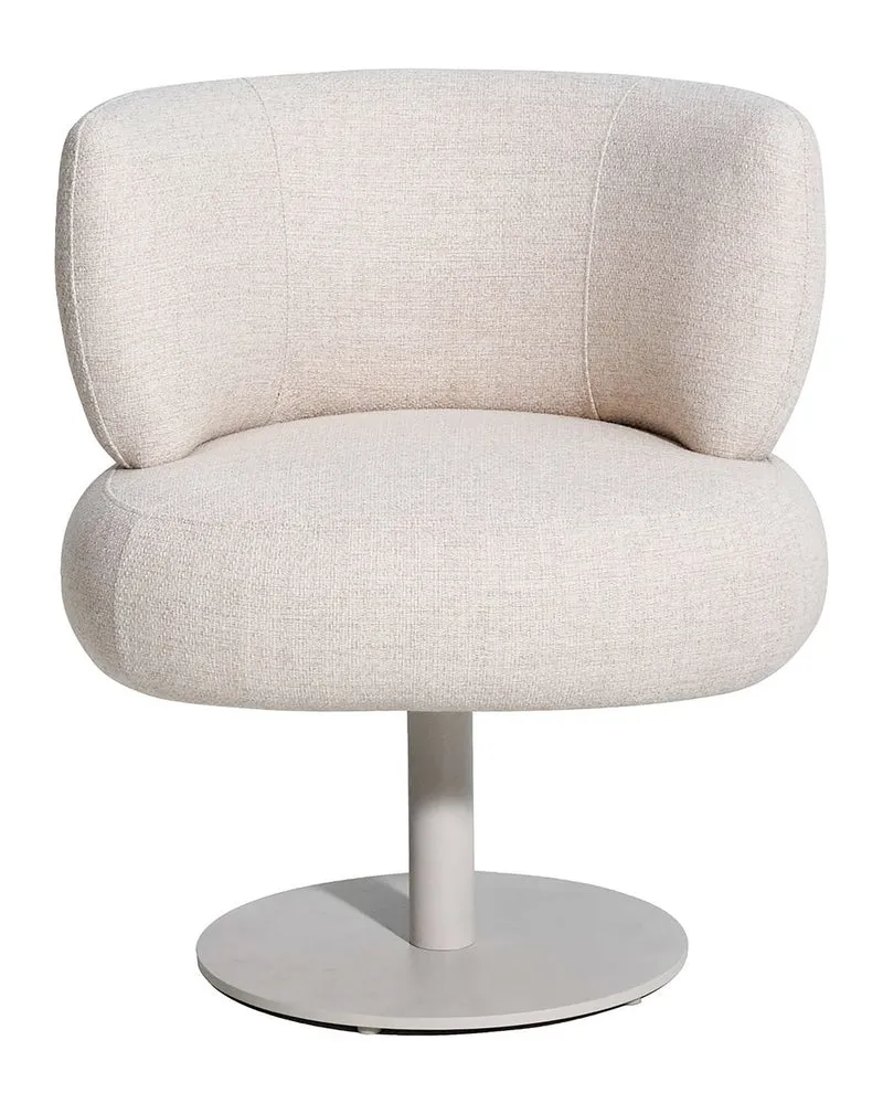 Outdoor Stuhl Mason beige alpine – drehbar, wetterfest, UV-beständig