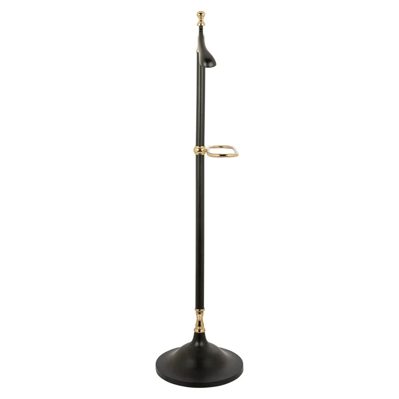 Garderobe Balley black – schlanker Kleiderständer aus Metall