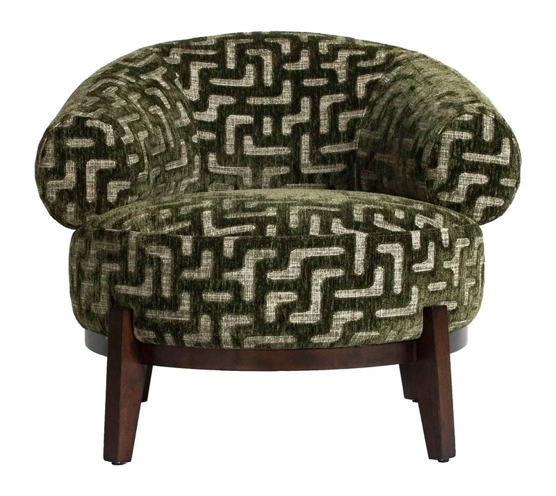 Richmond Lounge Stuhl Montana Moss Labyrinth – bequemer Loungesessel