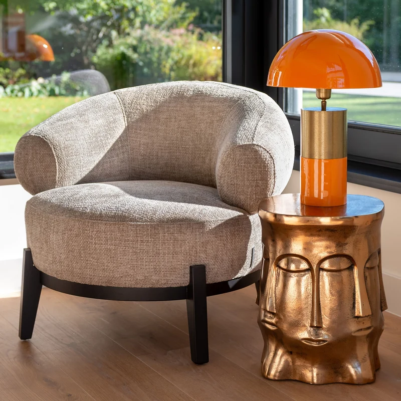 Richmond Lounge Stuhl Montana Moss Labyrinth – bequemer Loungesessel