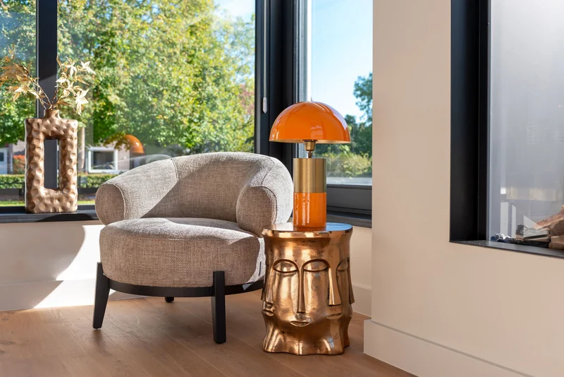 Richmond Lounge Stuhl Montana Moss Labyrinth – bequemer Loungesessel
